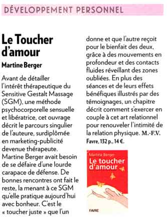 Article dans Psychologies